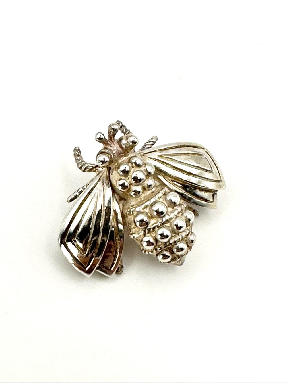 Tiffany & Co VINTAGE Sterling Silver Bumblebee Bee Brooch Pin - Picture 2 of 7